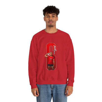 Kamiera Watkins Player Icon Number Crewneck Sweatshirt