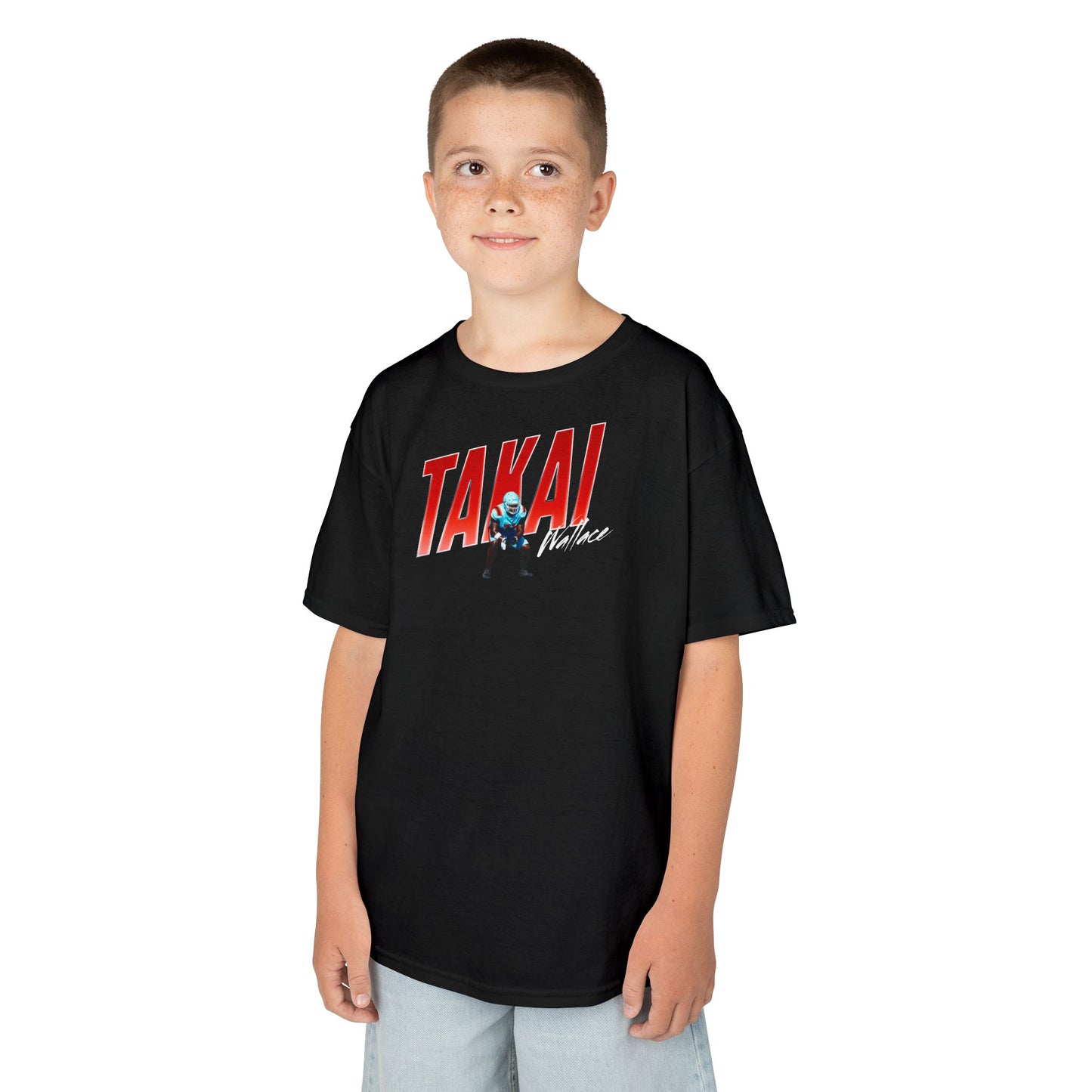Takai Wallace Cursive Combo Kids Tee