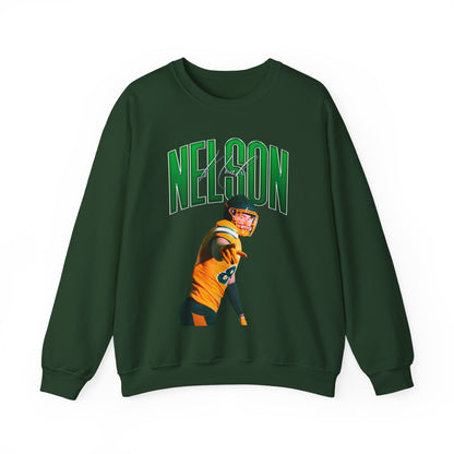 Noah Nelson Curved Combo Colored Crewneck Sweatshirt
