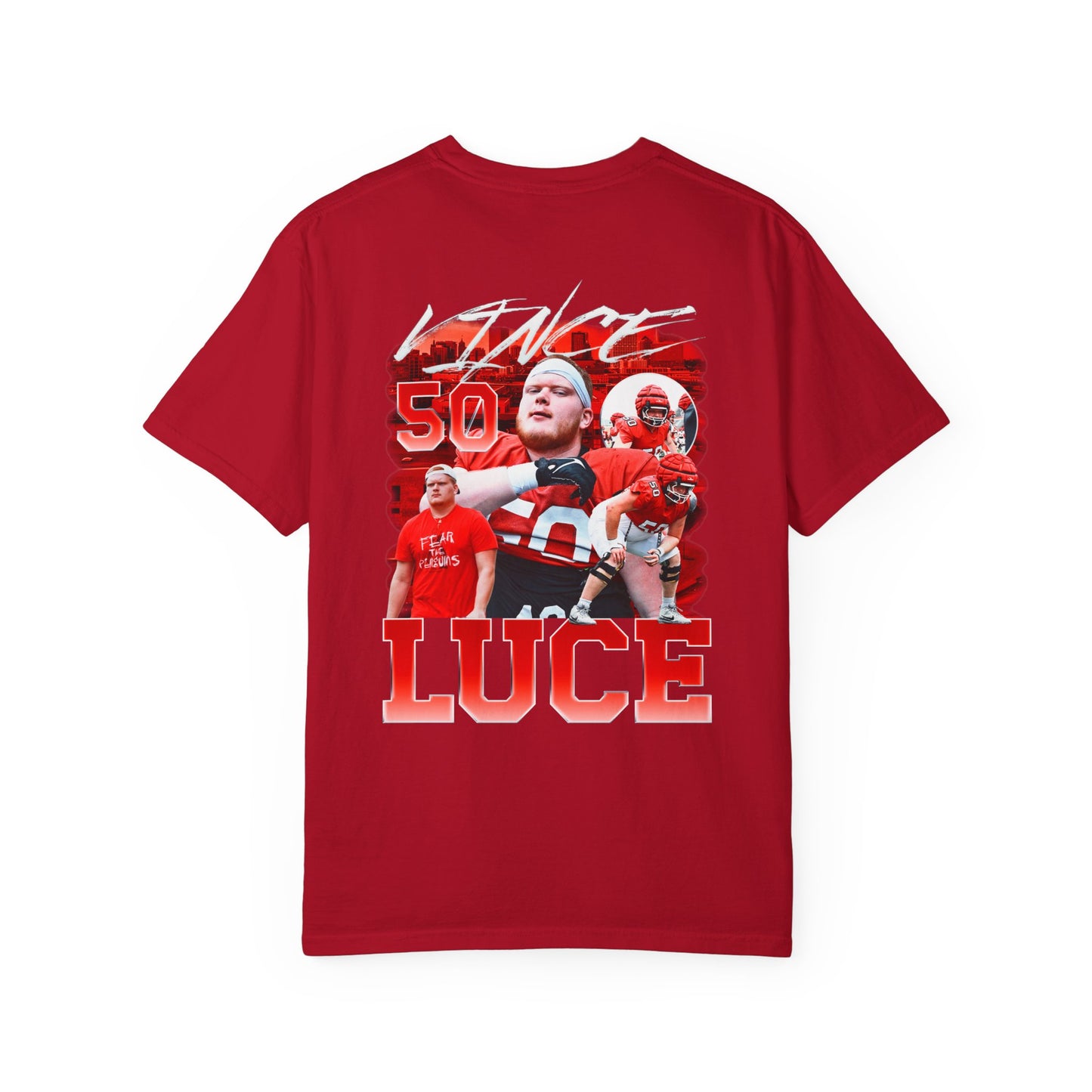 Vince Luce Logo Front & Back Premium Tee