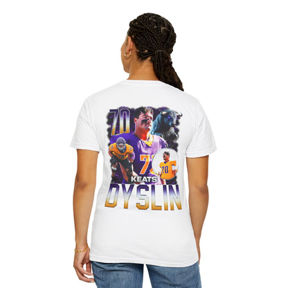 Keats Dyslin Logo Front & Back Premium Tee