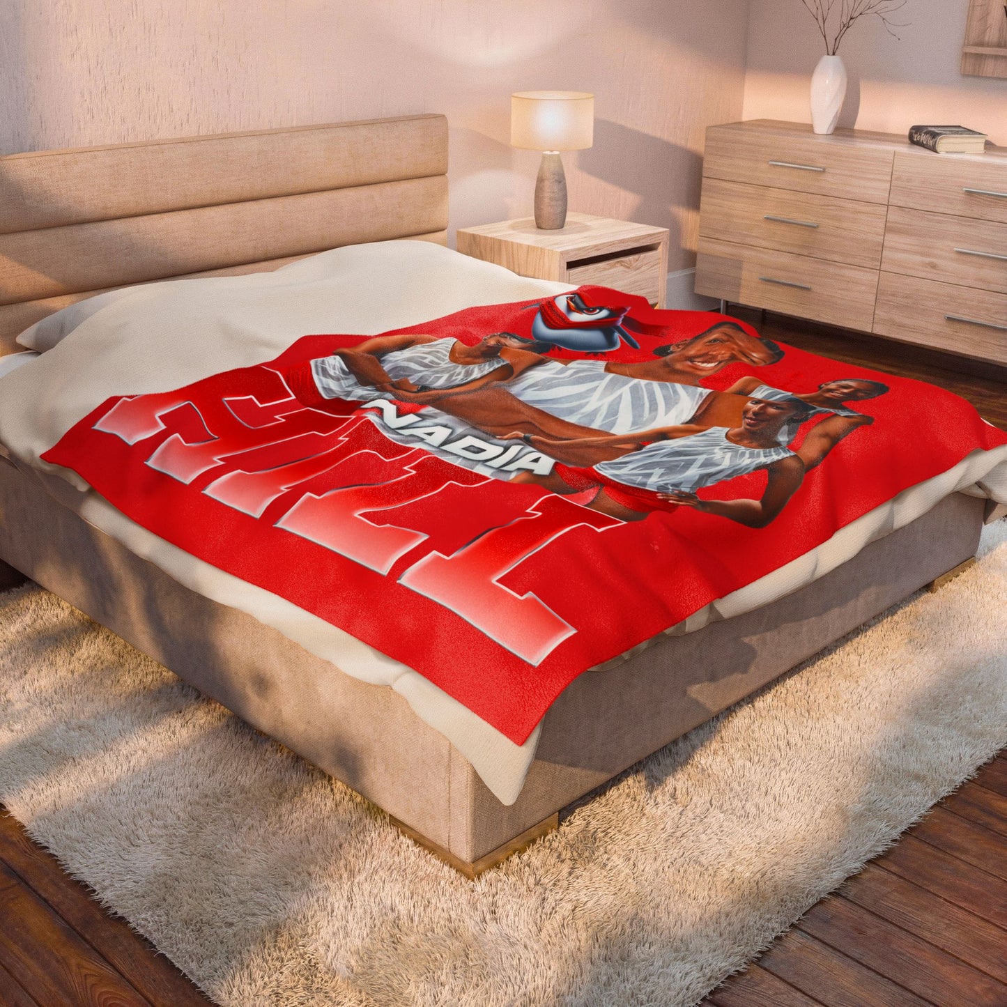 Nadia Hill 60"-80" Plush Blanket