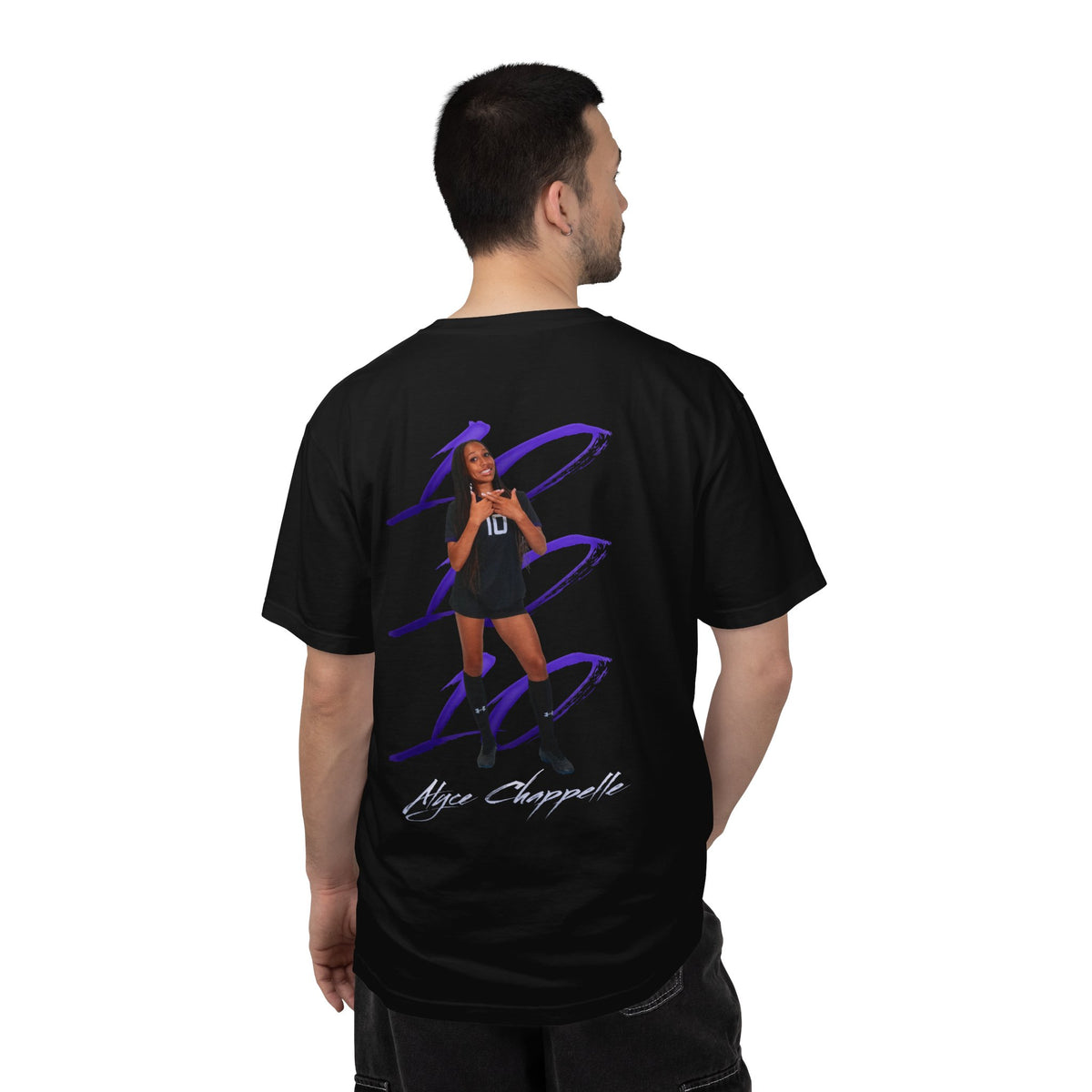 Alyce Chappelle Logo Front & Back Premium Tee