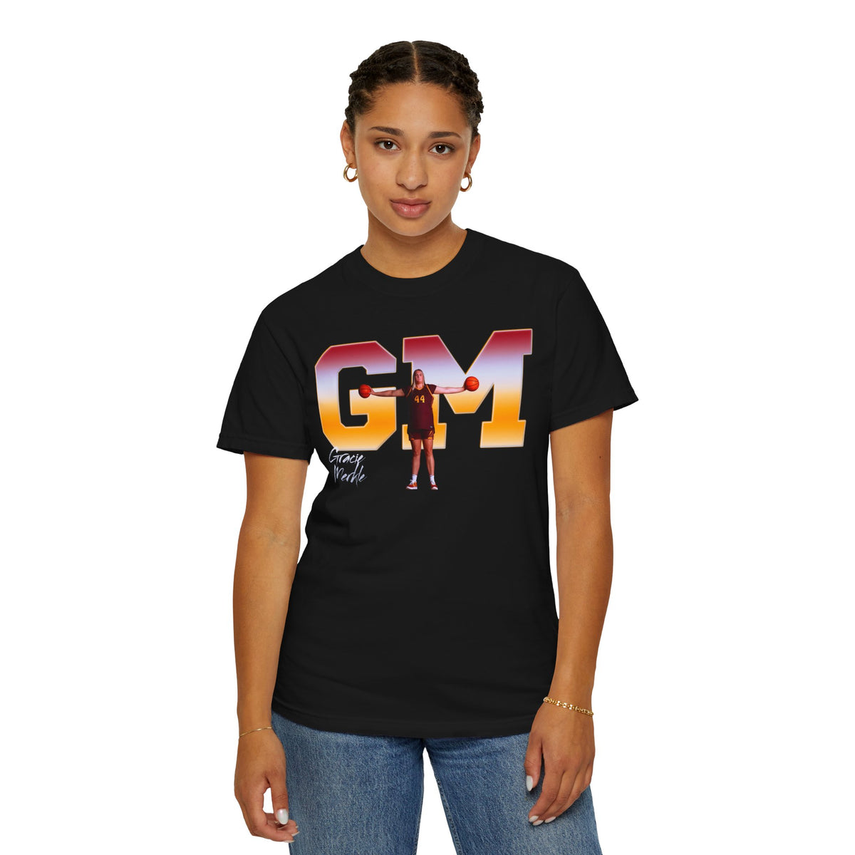 Gracie Merkle Big Initials Premium Tee