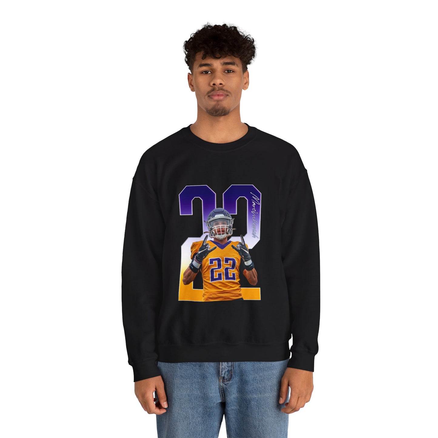 Josh Marcinkevich Player Icon Number Crewneck Sweatshirt