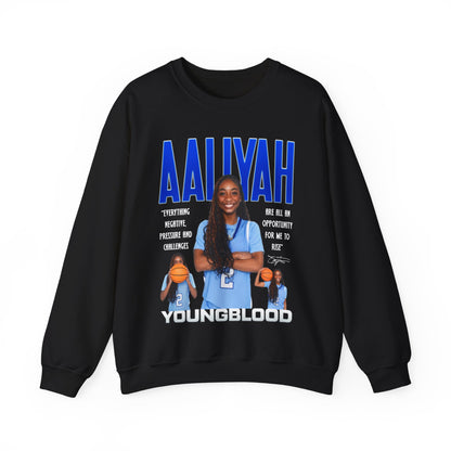 Aaliyah Youngblood Featured Quote Crewneck Sweatshirt