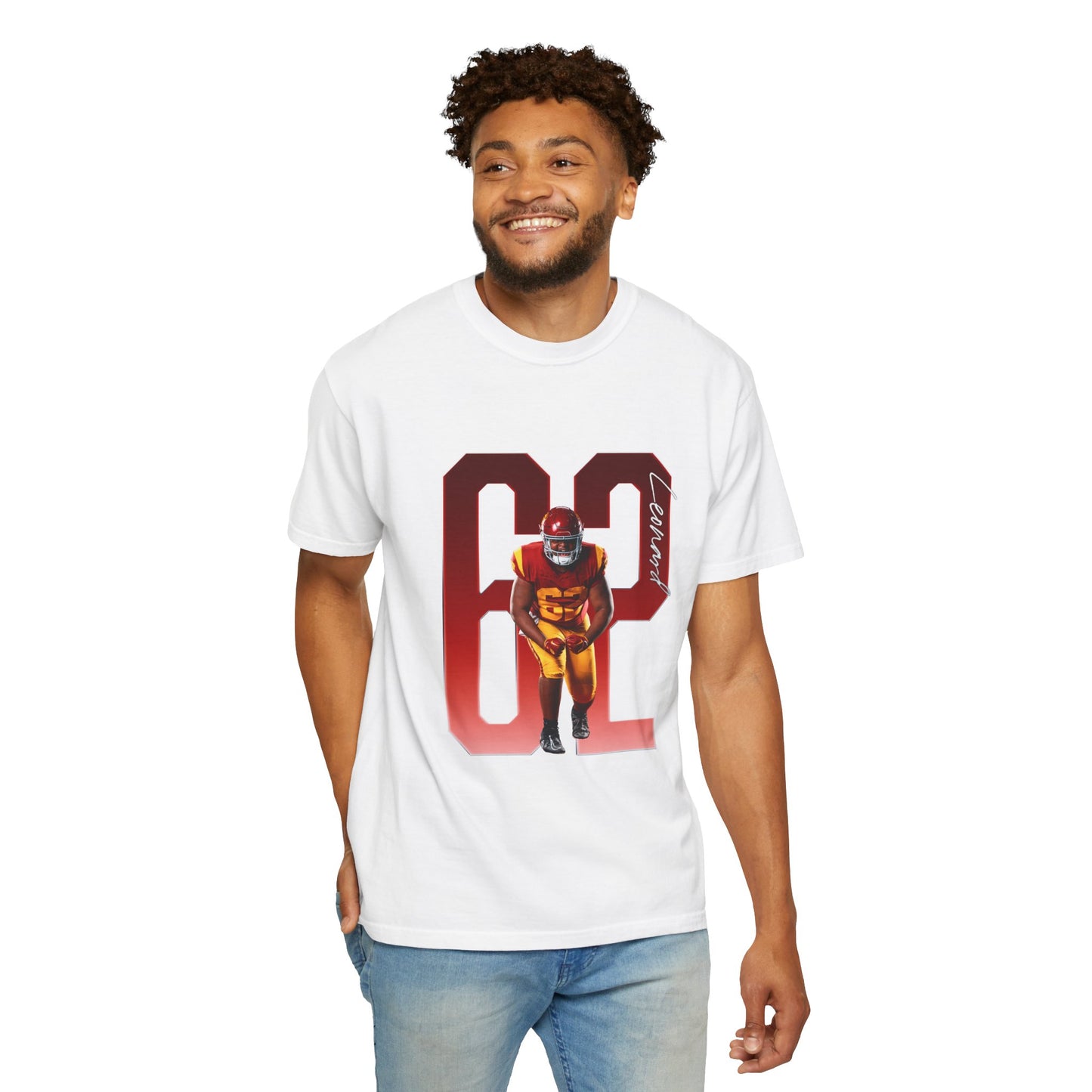 Travis Leonard Player Icon Number Premium Tee