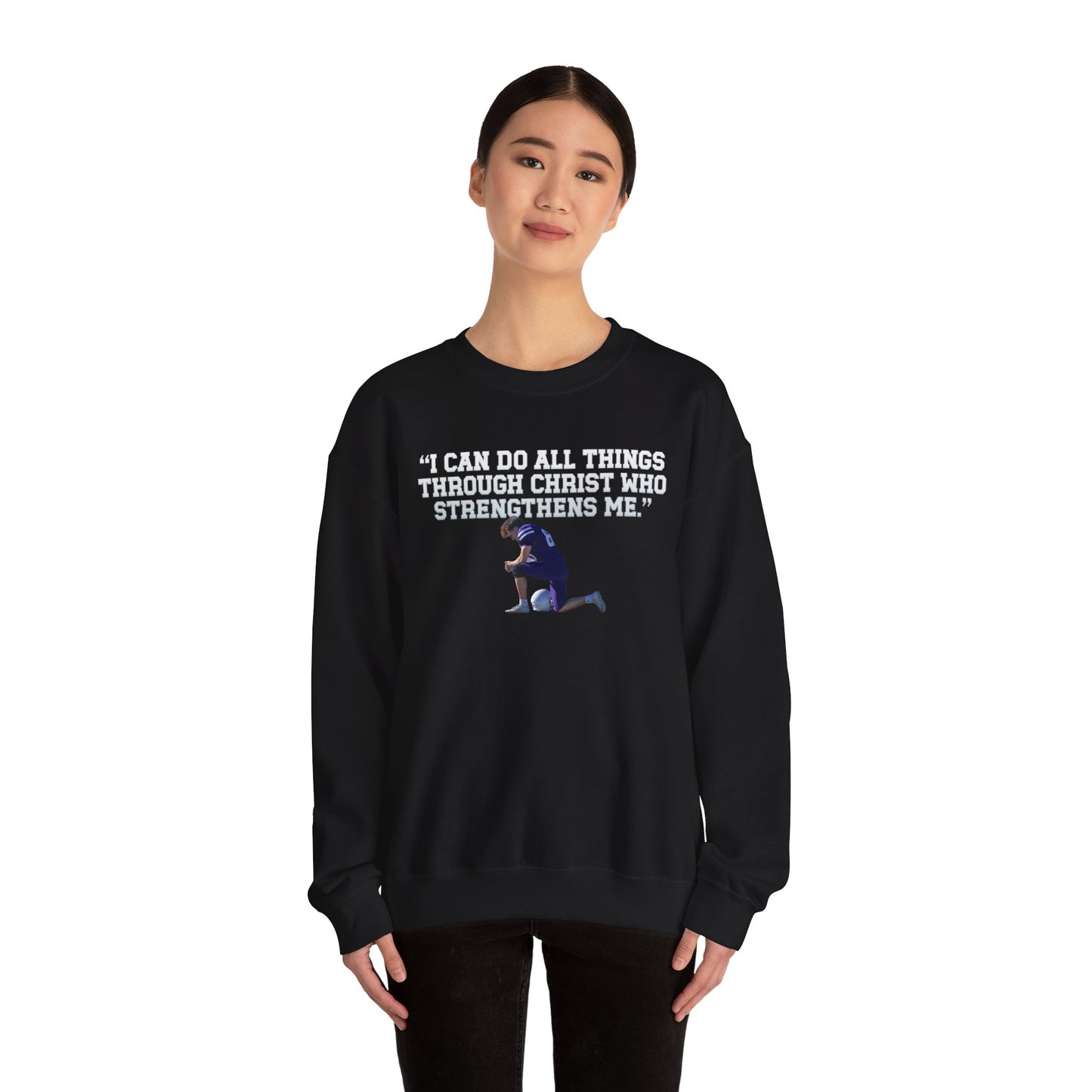 Kacper Lobas Featured Quote Crewneck Sweatshirt