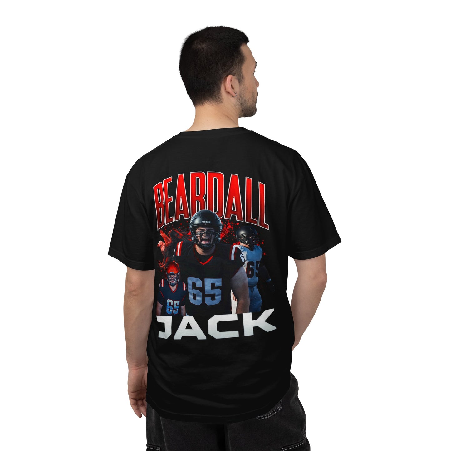 Jack Beardall Logo Front & Back Premium Tee