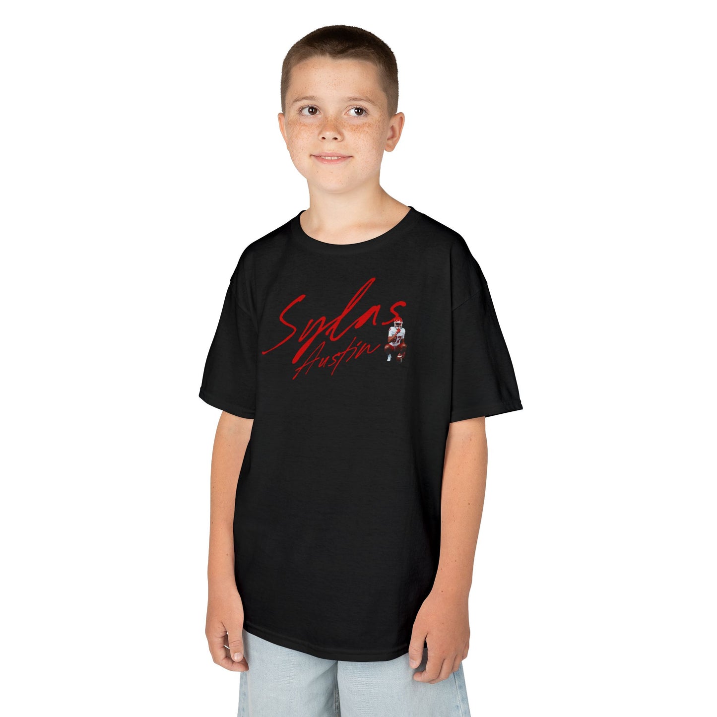 Sylas Austin Cursive Kids Tee