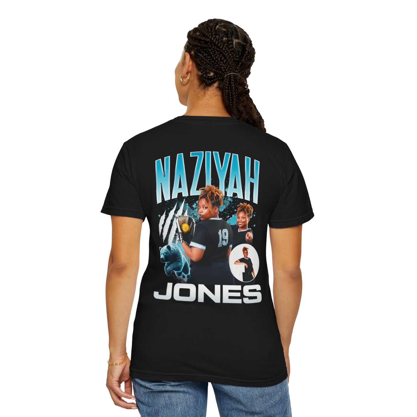 Naziyah Jones Logo Front & Back Premium Tee
