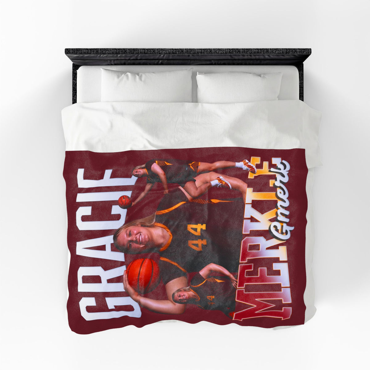 Gracie Merkle 60"-80" Plush Blanket