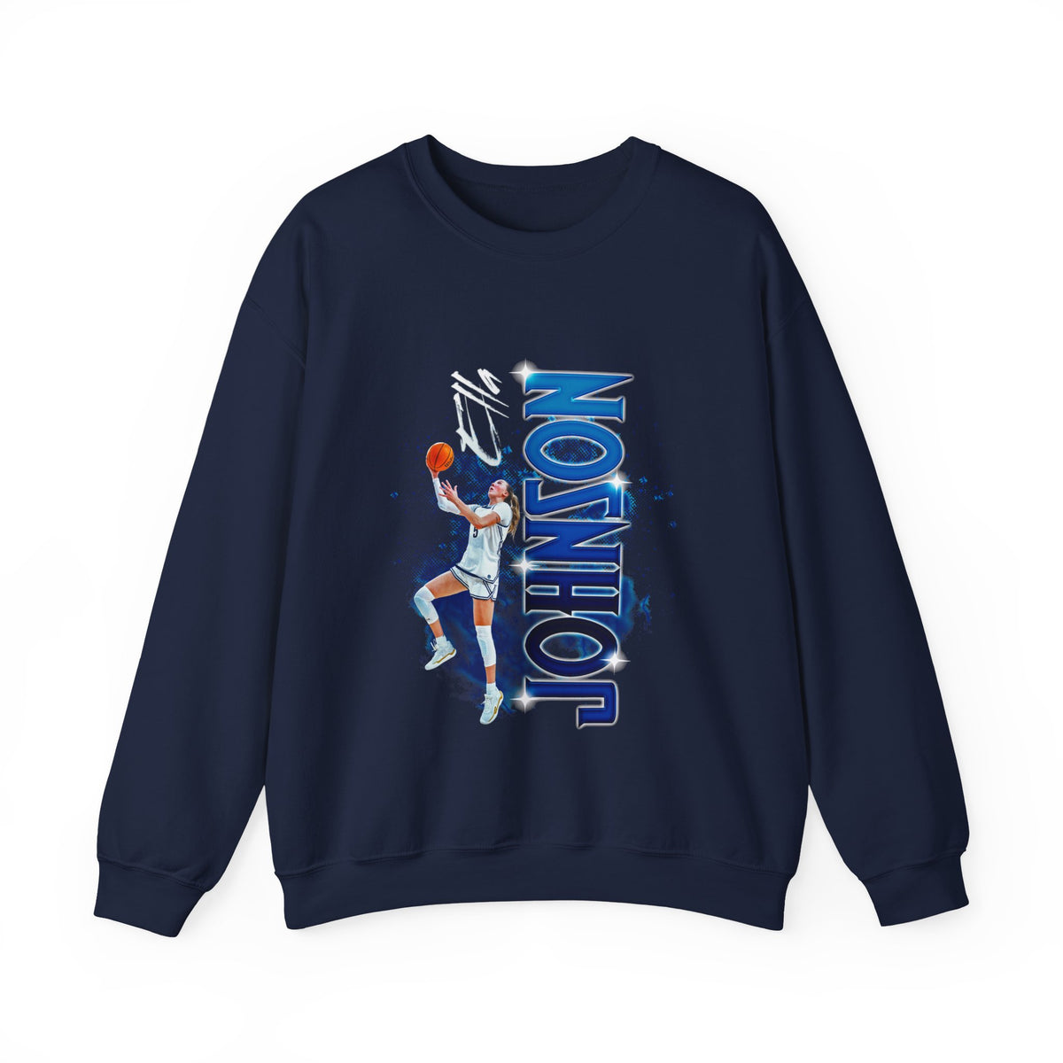 Ella Johnson Vertical Name Crewneck Sweatshirt