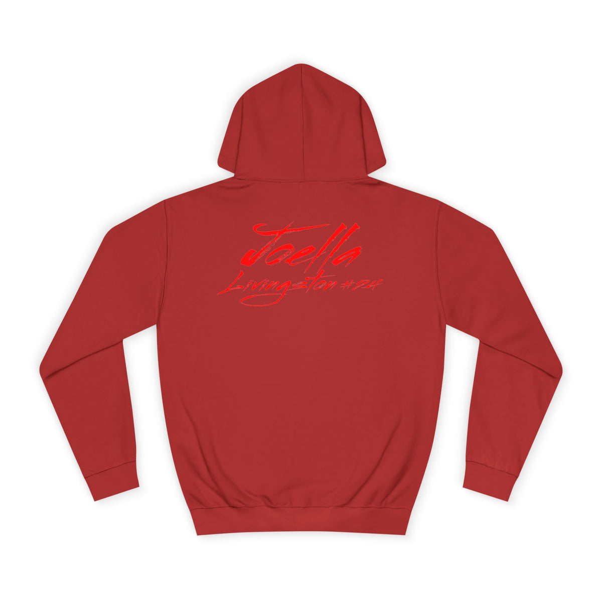 Joella Livingston Cursive Name & Number Premium Hoodie