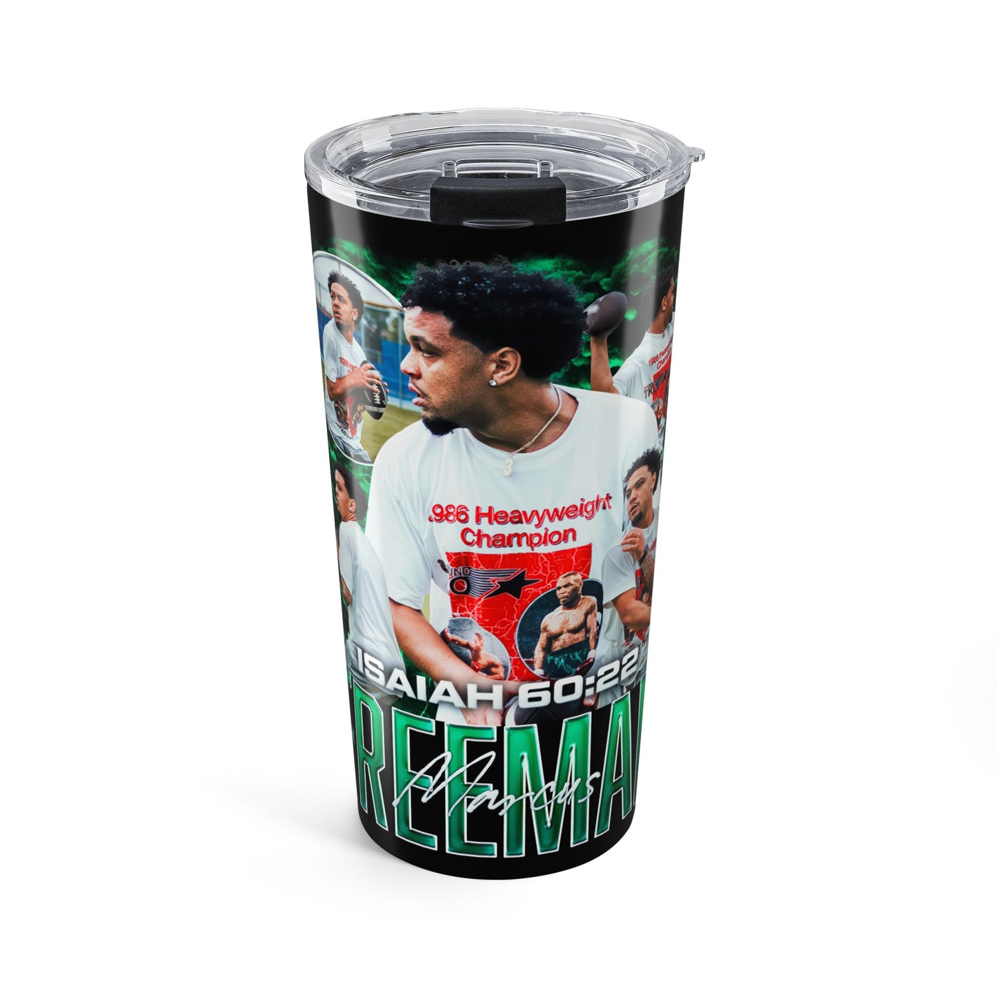 Copy of Marcus Freeman 20oz Tumbler