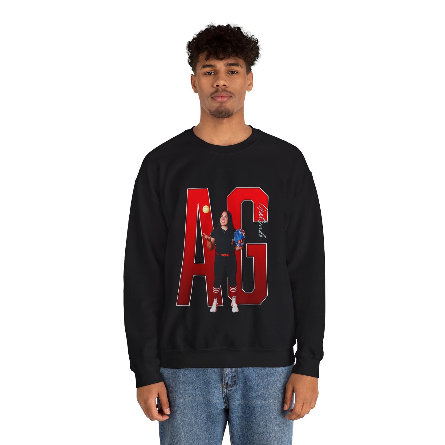 Alyssa Galindo Player Icon Initals Crewneck Sweatshirt