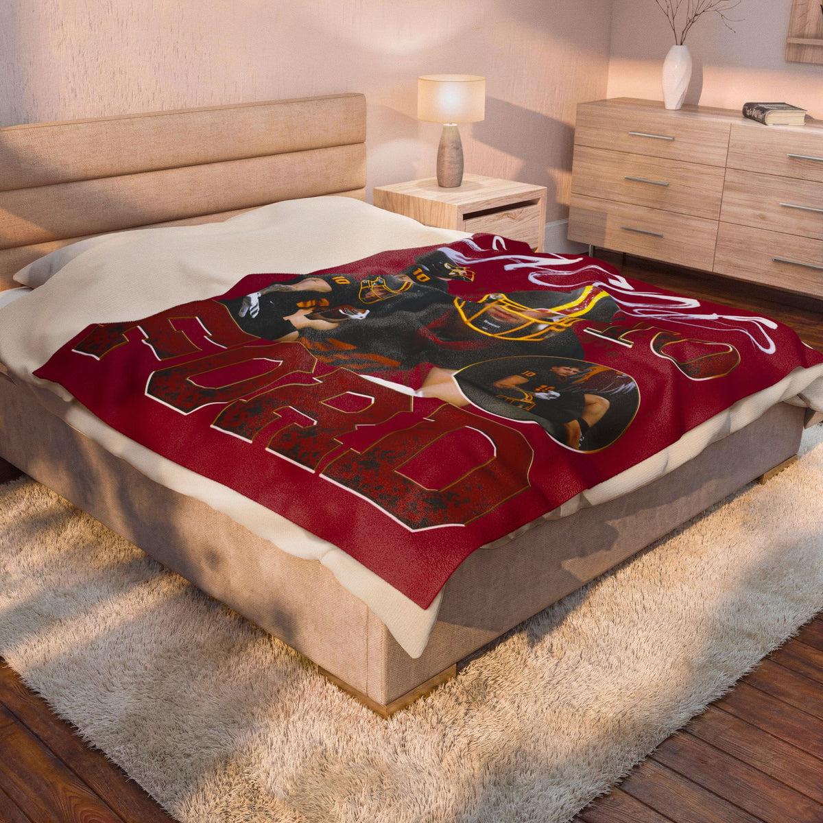 Jacob Ford 60"-80" Plush Blanket