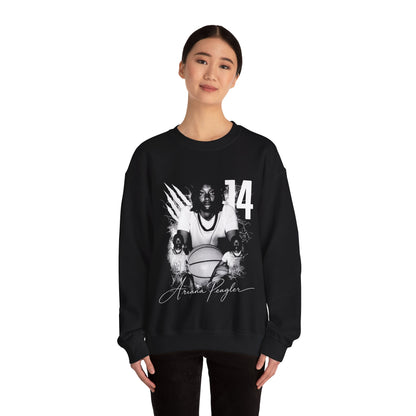 Ariana Peagler Black and White Crewneck Sweatshirt