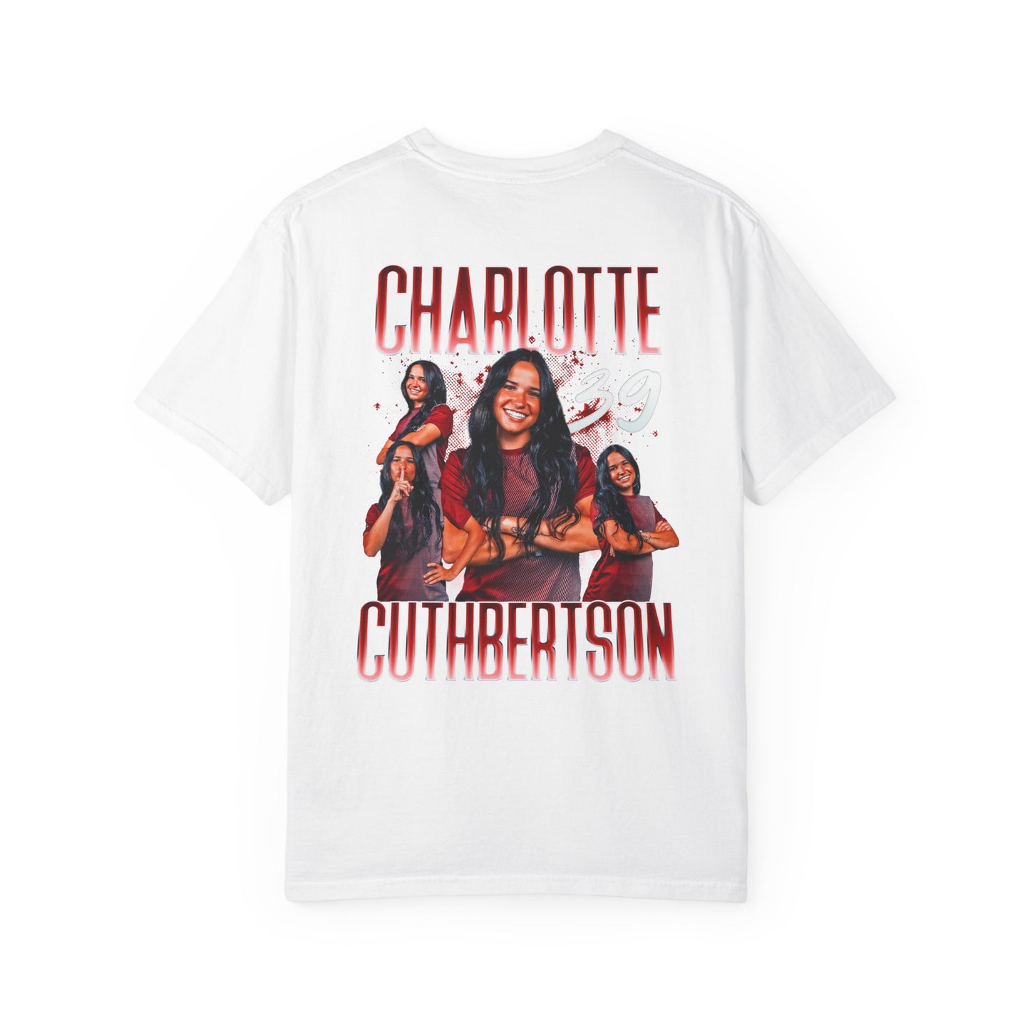 Charlotte Cuthbertson Logo Front & Back Premium Tee