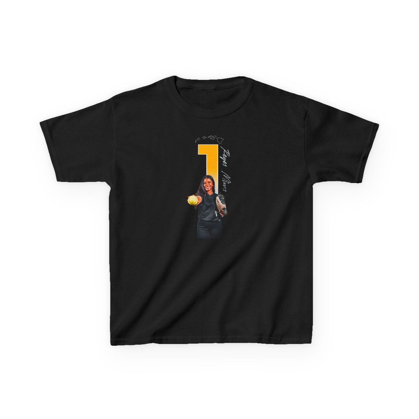 Carly Reyes Mims Player Icon Number Kids Tee