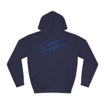 Luke Smith Cursive Name & Number Premium Hoodie