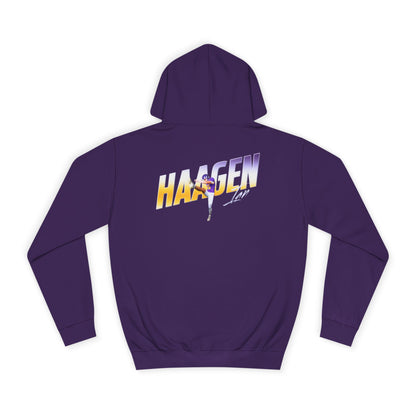 Ian Haagen Cursive Combo Colored Premium Hoodie