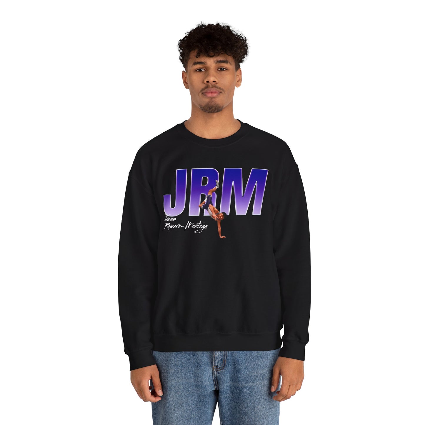 James Romero-Montoya Big Initials Colored Crewneck Sweatshirt