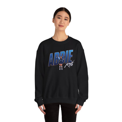 Abbie Roth Cursive Combo  Crewneck Sweatshirt