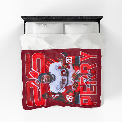 Chris Perry 60"-80" Plush Blanket