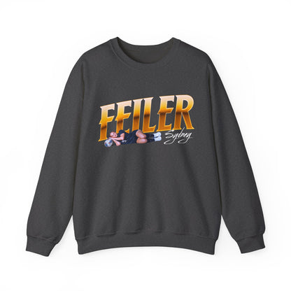 Sydney Feiler Cursive Combo Colored Crewneck Sweatshirt