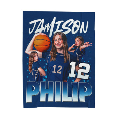 Jamison Philip 60"-80" Plush Blanket