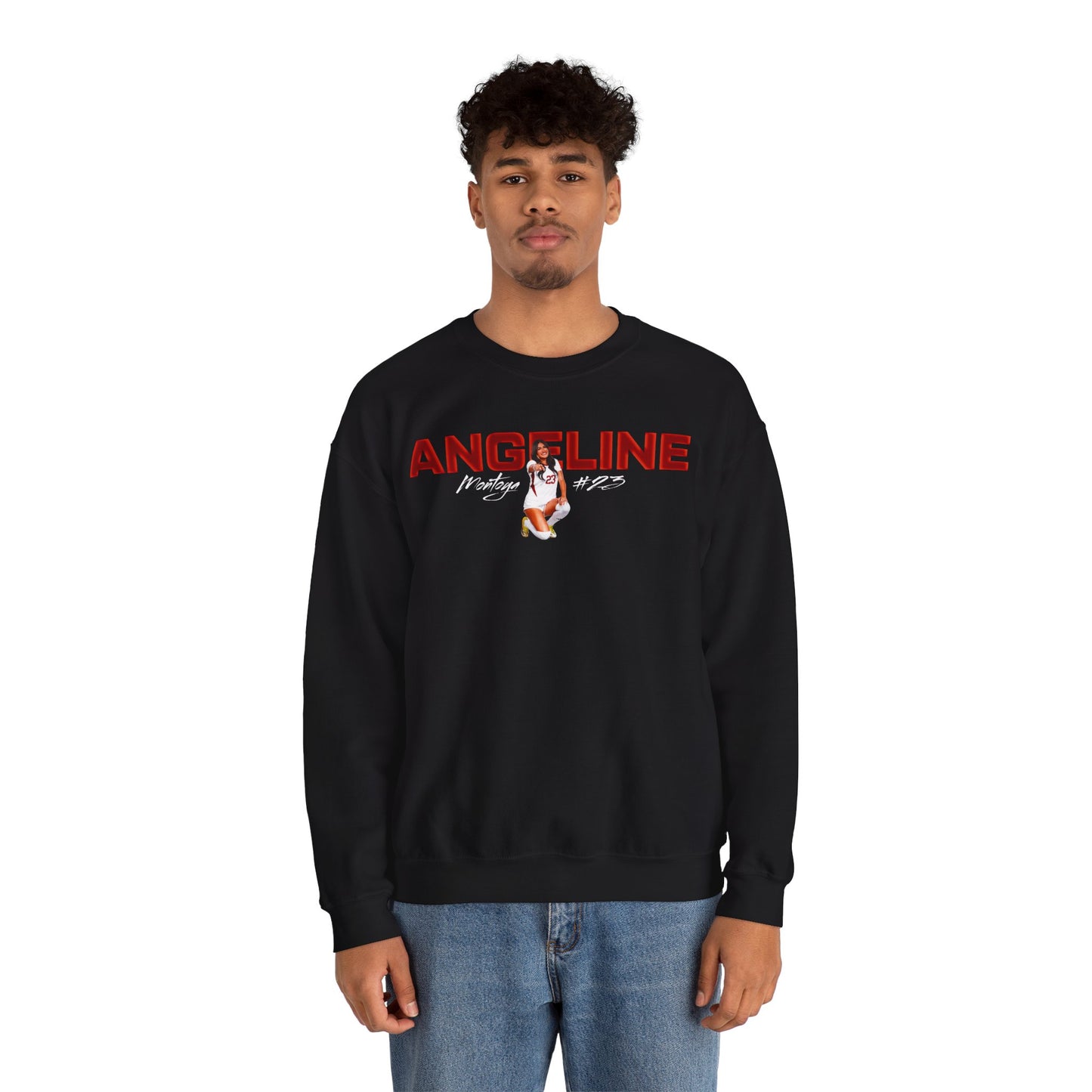 Angeline Montoya Lowkey Crewneck Sweatshirt