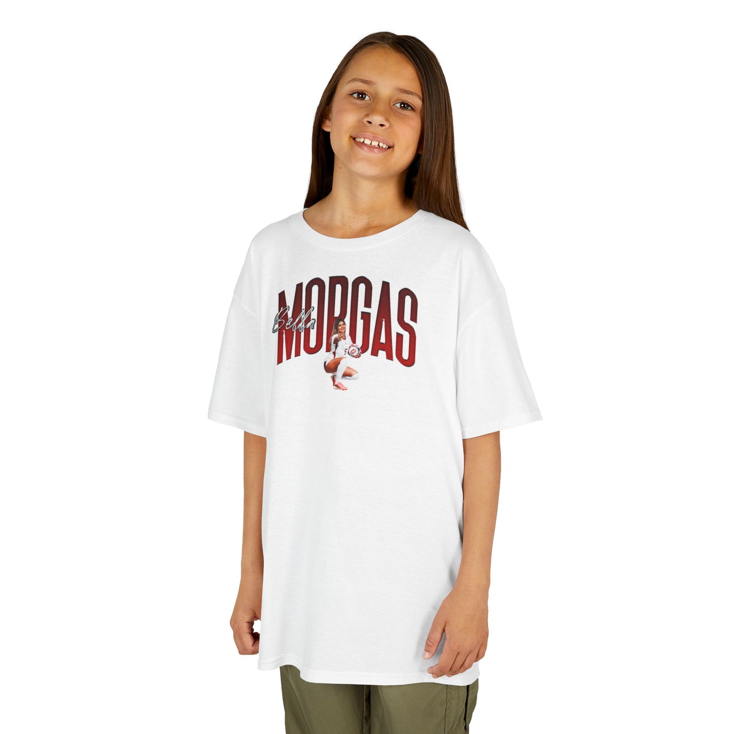 Bella Morgas Curved Combo Colored Kids Tee