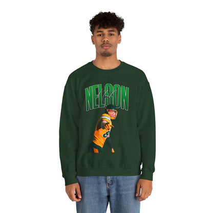 Noah Nelson Curved Combo Colored Crewneck Sweatshirt