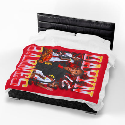 Daryn Barnes 60"-80" Plush Blanket