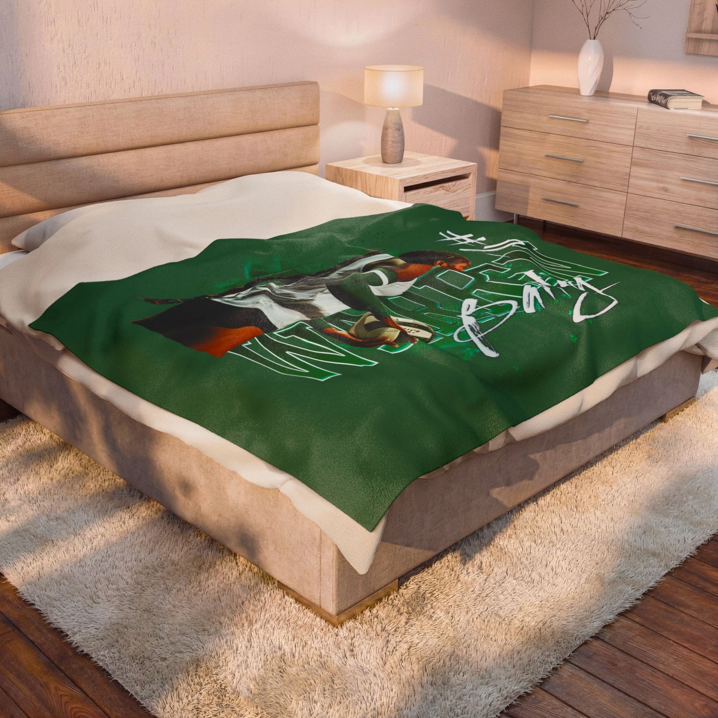 Bailey Warren 60"-80" Plush Blanket
