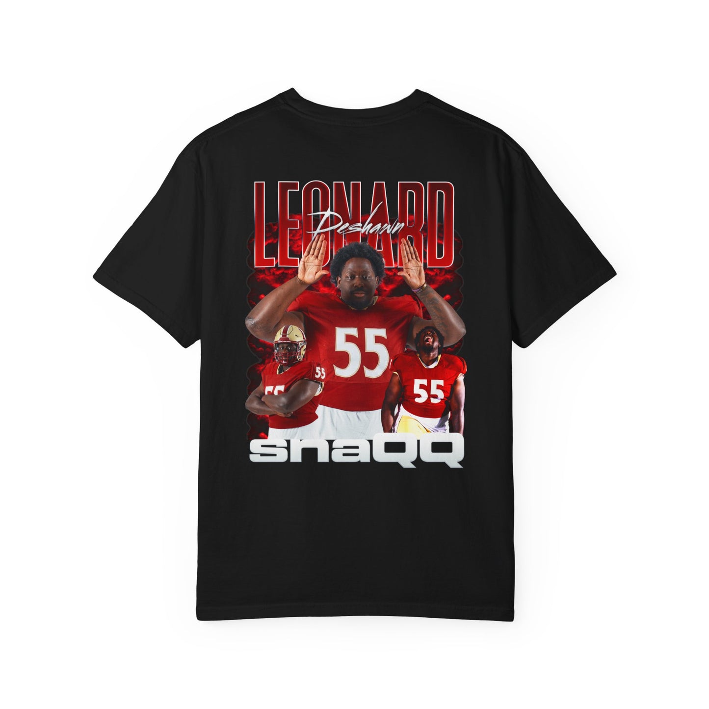 Deshawn Leonard Logo Front & Back Premium Tee