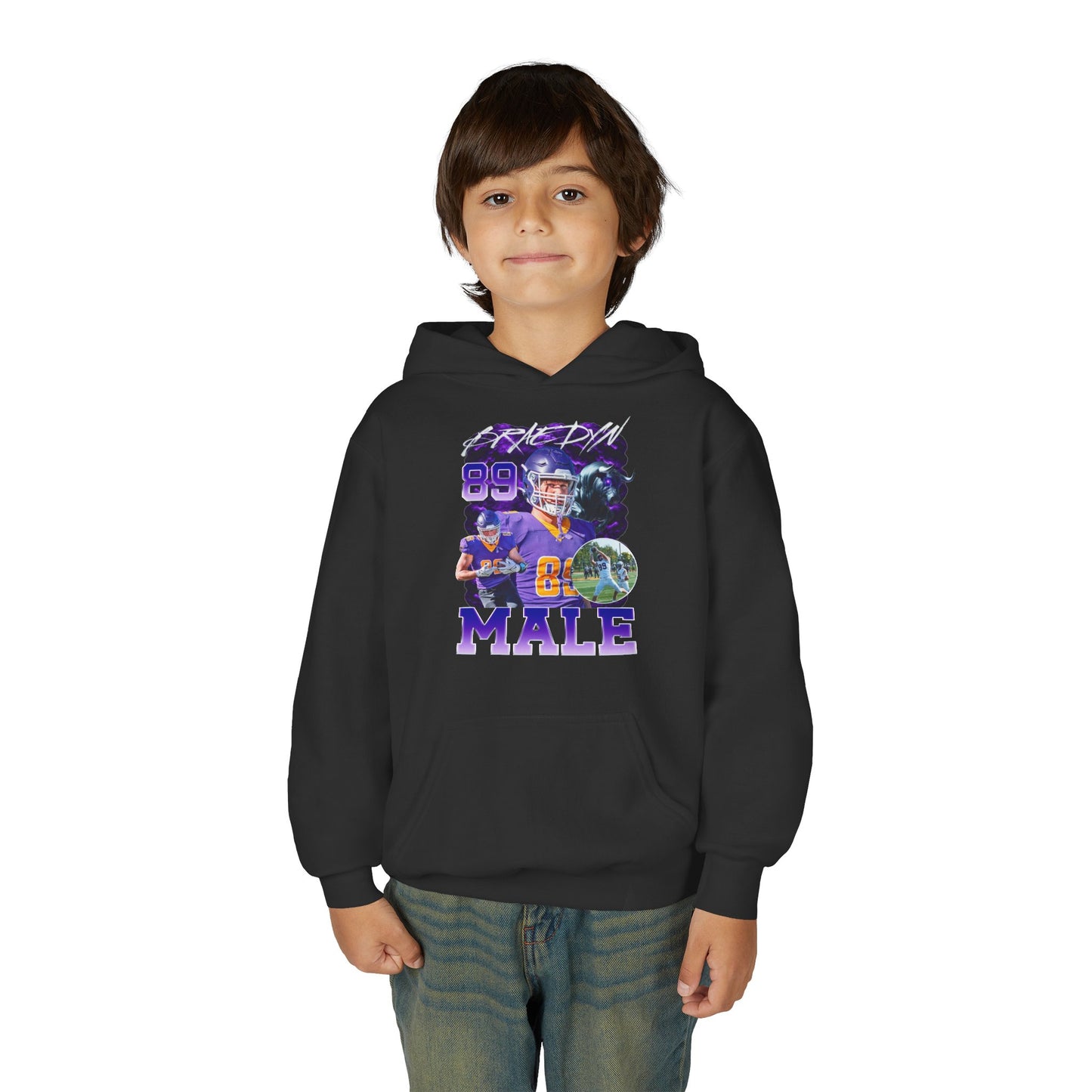Braedyn Male Kids Hoodie