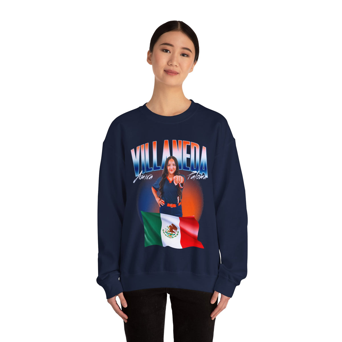 Amira Paloma Villaneda Athlete Glory Crewneck Sweatshirt