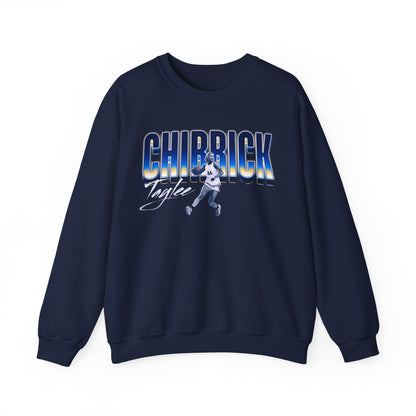 Taylee Chirrick Curved Combo Colored Crewneck Sweatshirt