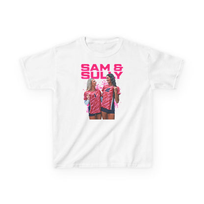 Sam & Sully Pink Kids Tee