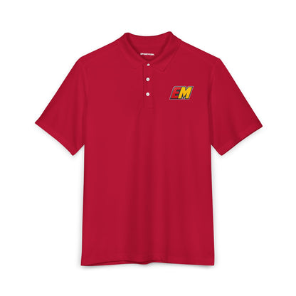 Emily May Logo Men's UV Polo