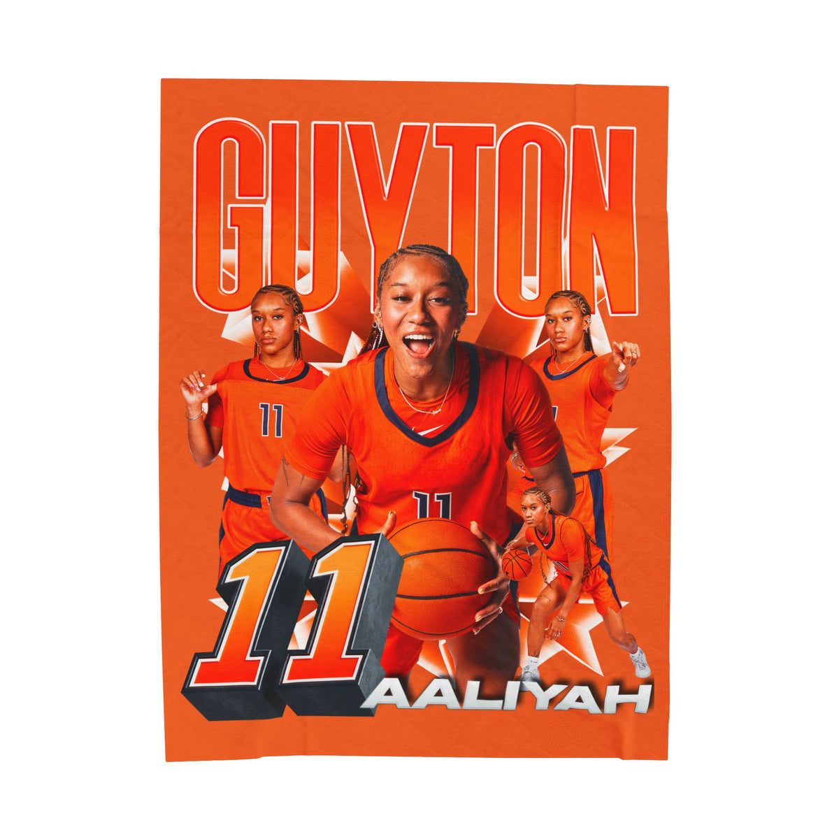 Aaliyah Guyton 60"-80" Plush Blanket