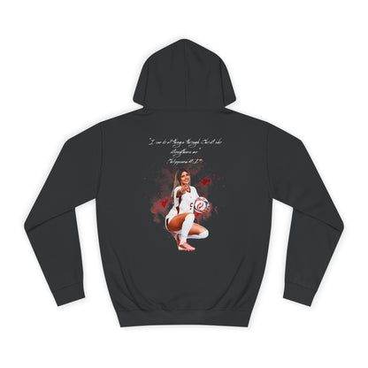 Bella Morgas Athlete Quote Premium Hoodie