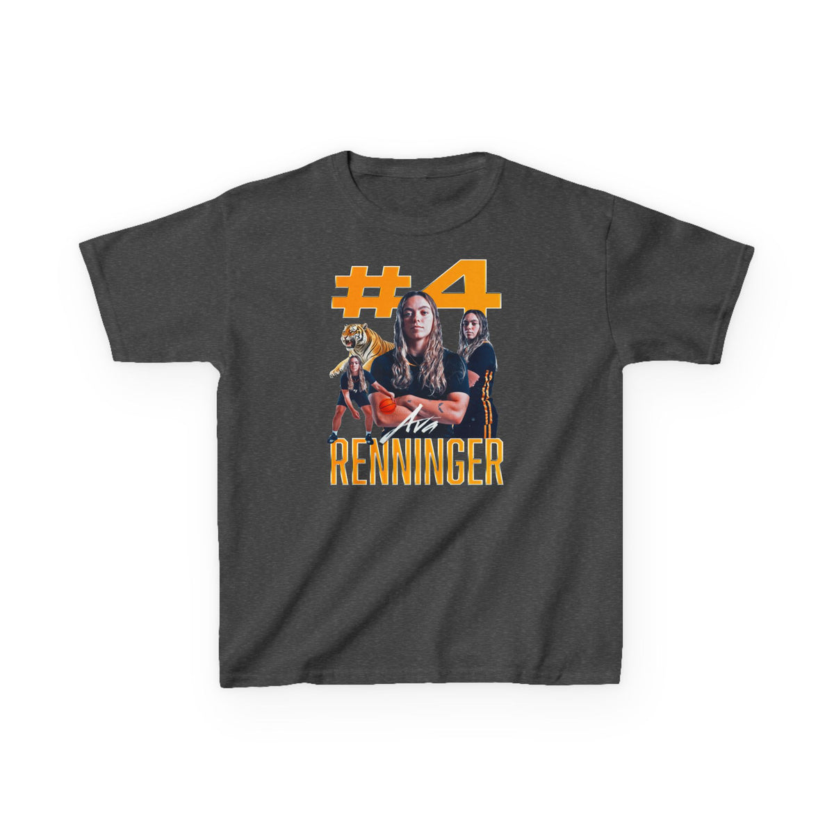 Ava Renninger Big Number Kids Tee
