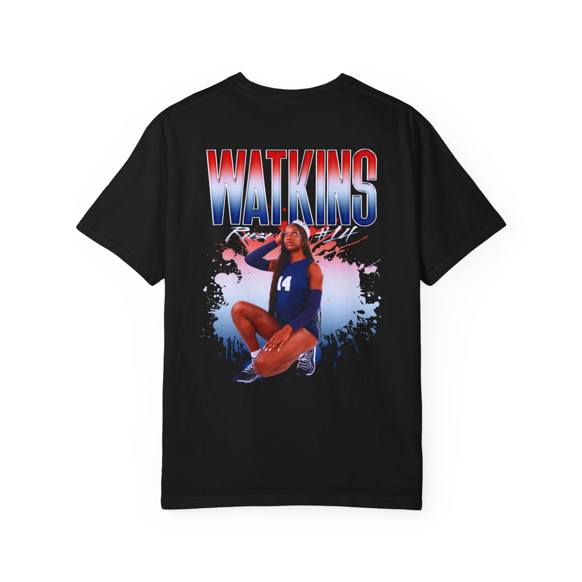 Reese Watkins Logo Front & Back Premium Tee