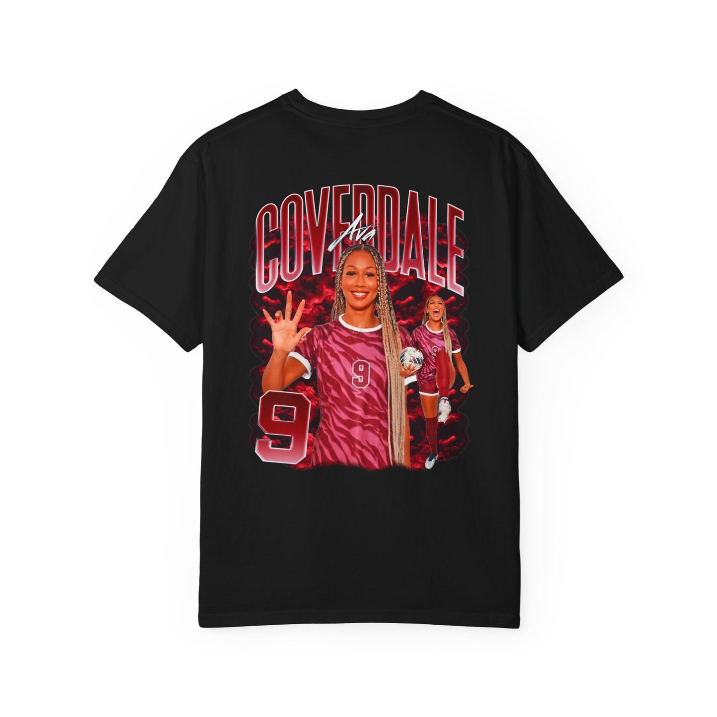 Ava Coverdale Logo Front & Back Premium Tee