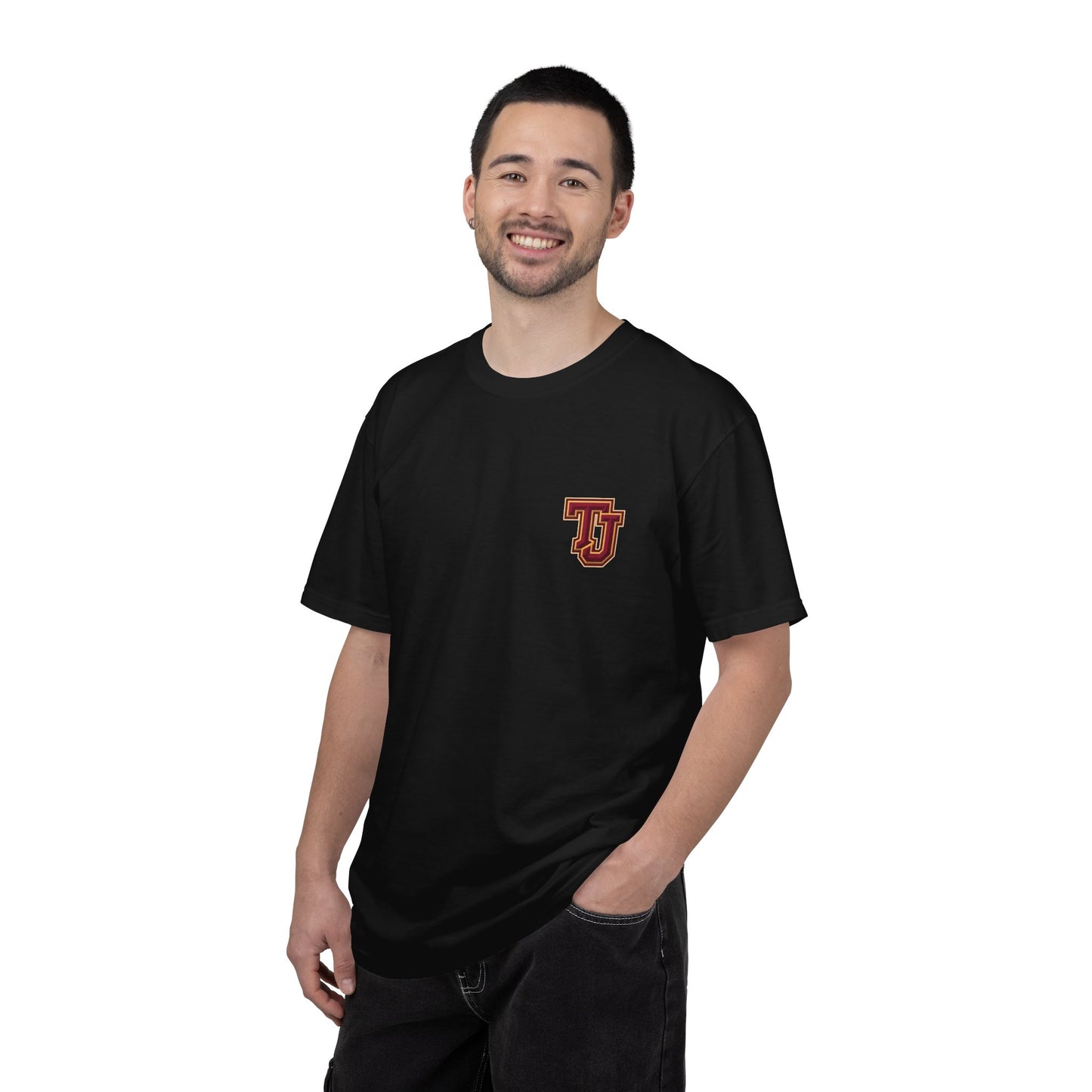 TJ Thomas Logo Front & Back Premium Tee