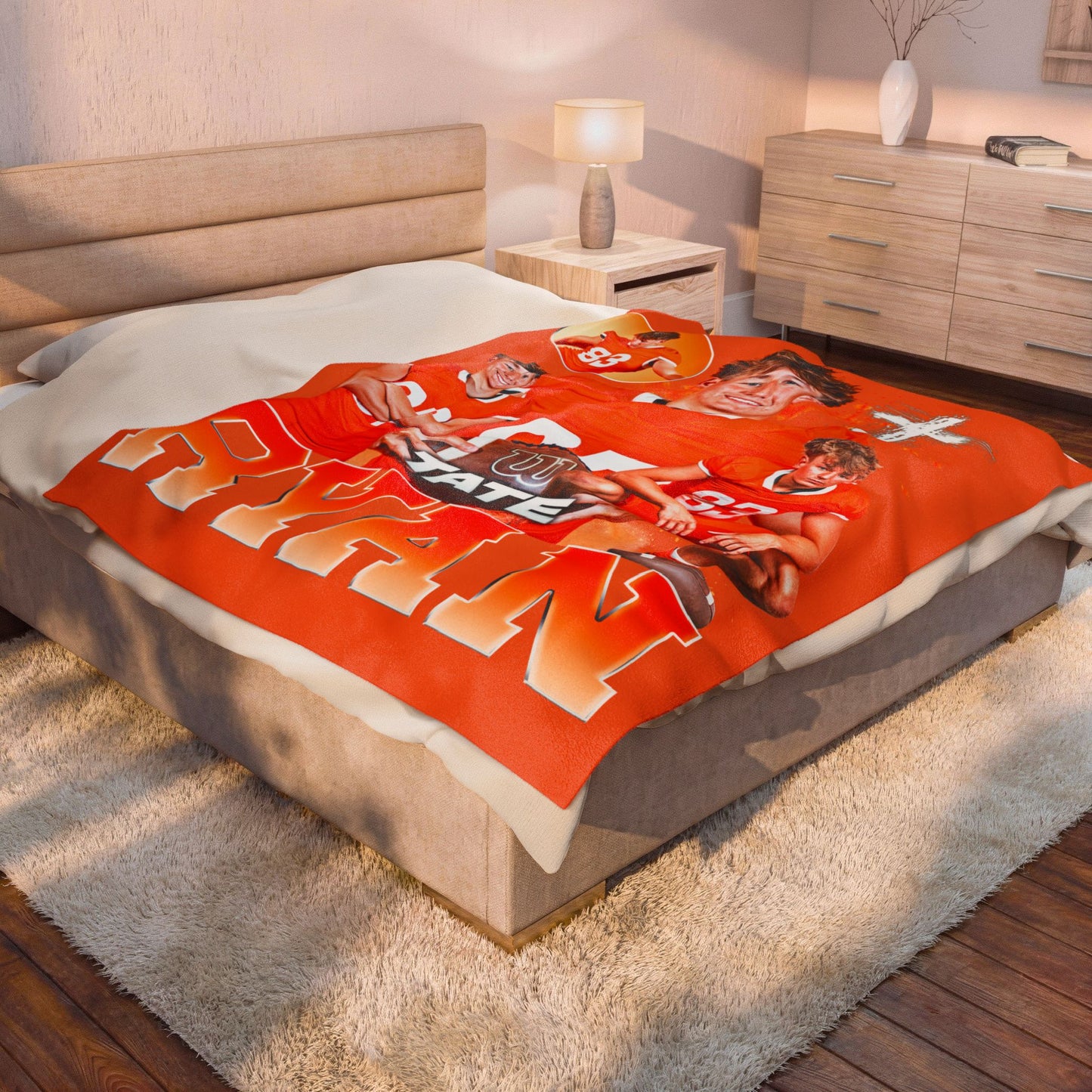 Tate Ryan 60"-80" Plush Blanket