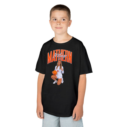 Mataeya Mathern Big Last Name Kids Tee
